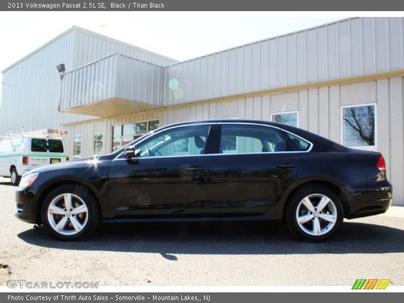 Black / Titan Black 2013 Volkswagen Passat 2.5L SE