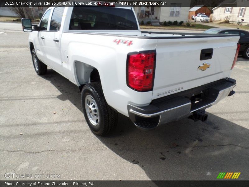 Summit White / Jet Black/Dark Ash 2015 Chevrolet Silverado 2500HD WT Crew Cab 4x4