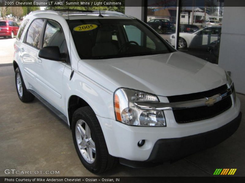 Summit White / Light Cashmere 2005 Chevrolet Equinox LT AWD