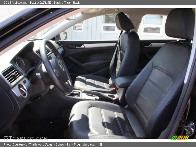 Black / Titan Black 2013 Volkswagen Passat 2.5L SE