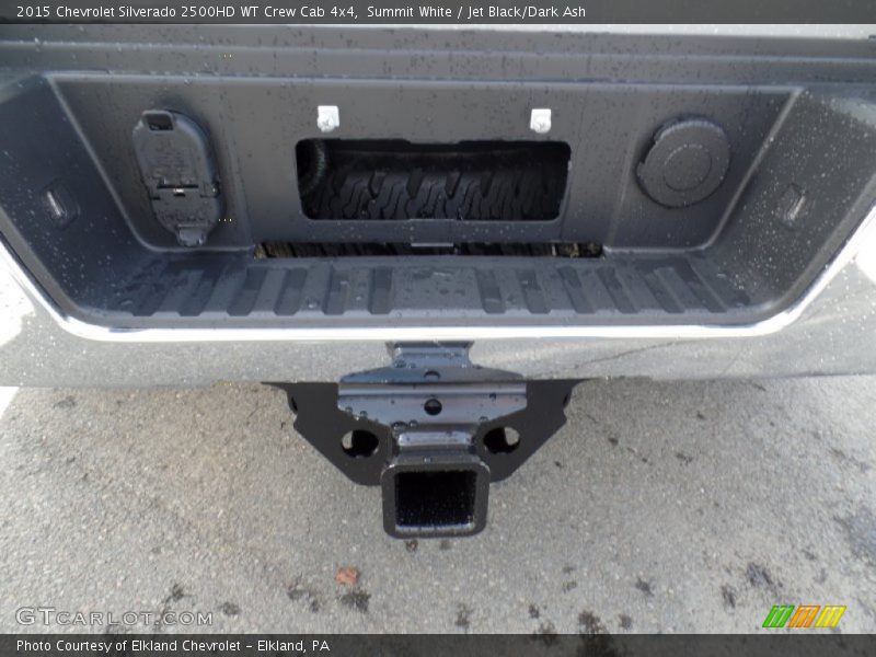 Summit White / Jet Black/Dark Ash 2015 Chevrolet Silverado 2500HD WT Crew Cab 4x4