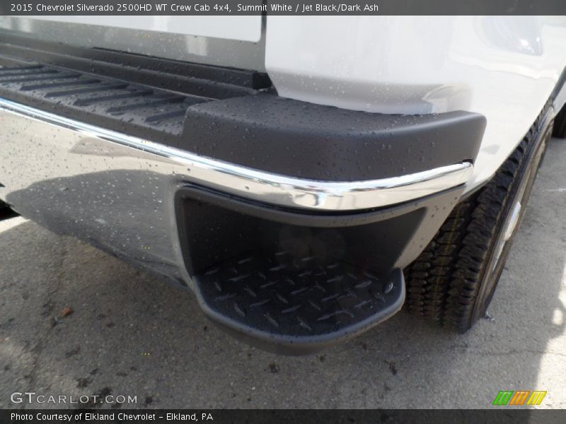 Summit White / Jet Black/Dark Ash 2015 Chevrolet Silverado 2500HD WT Crew Cab 4x4