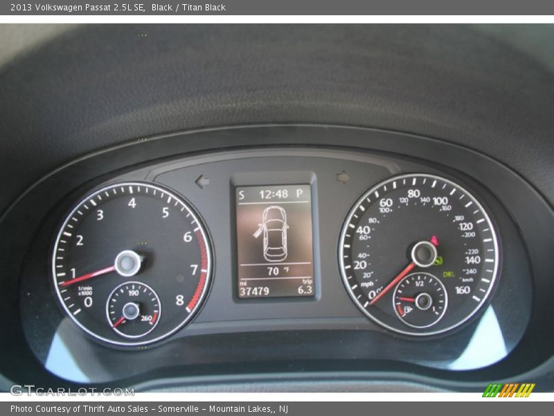 Black / Titan Black 2013 Volkswagen Passat 2.5L SE