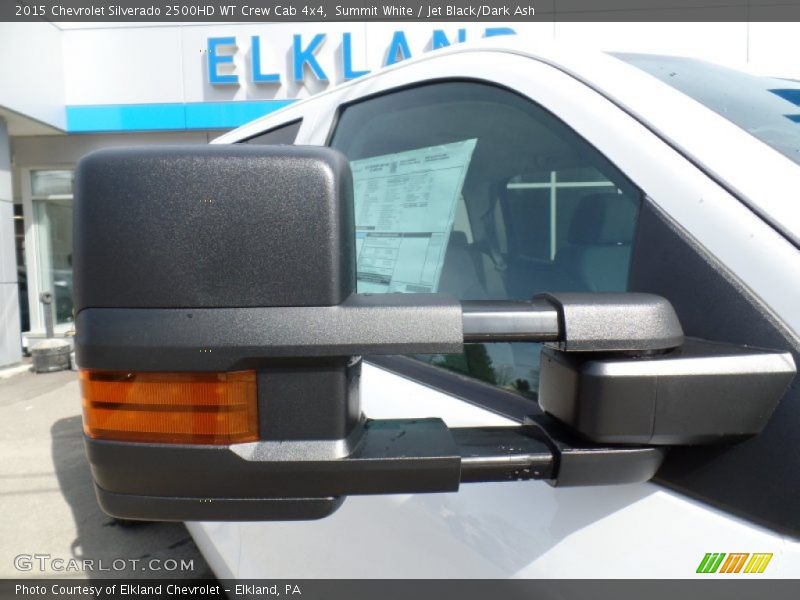 Summit White / Jet Black/Dark Ash 2015 Chevrolet Silverado 2500HD WT Crew Cab 4x4