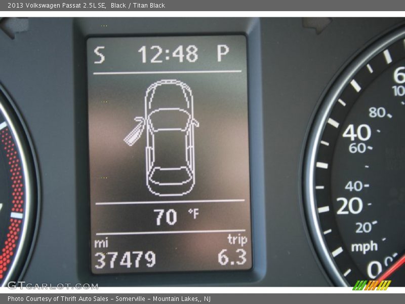 Black / Titan Black 2013 Volkswagen Passat 2.5L SE