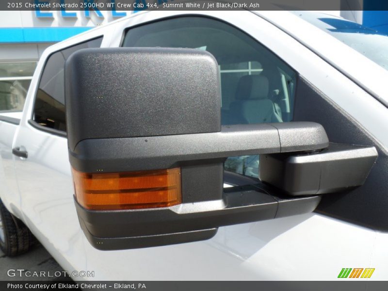 Summit White / Jet Black/Dark Ash 2015 Chevrolet Silverado 2500HD WT Crew Cab 4x4