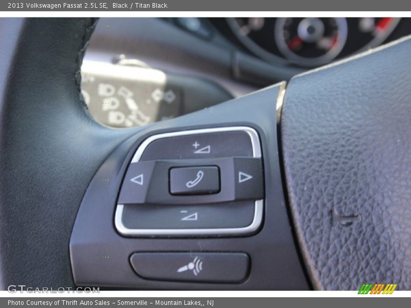 Black / Titan Black 2013 Volkswagen Passat 2.5L SE