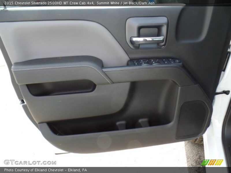 Summit White / Jet Black/Dark Ash 2015 Chevrolet Silverado 2500HD WT Crew Cab 4x4