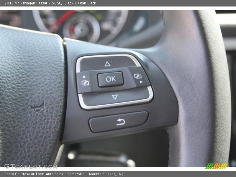 Black / Titan Black 2013 Volkswagen Passat 2.5L SE