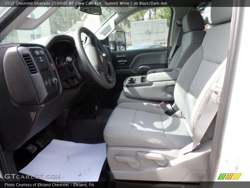 Summit White / Jet Black/Dark Ash 2015 Chevrolet Silverado 2500HD WT Crew Cab 4x4