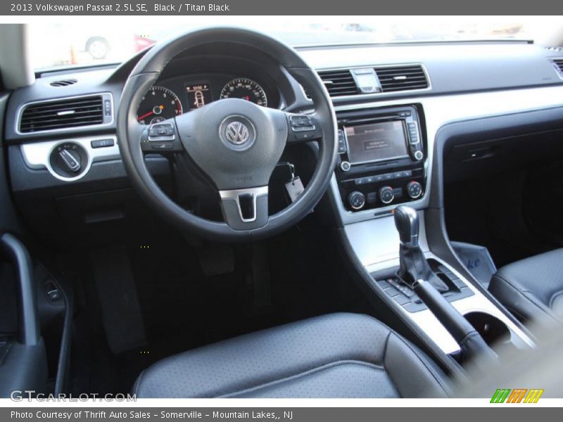 Black / Titan Black 2013 Volkswagen Passat 2.5L SE