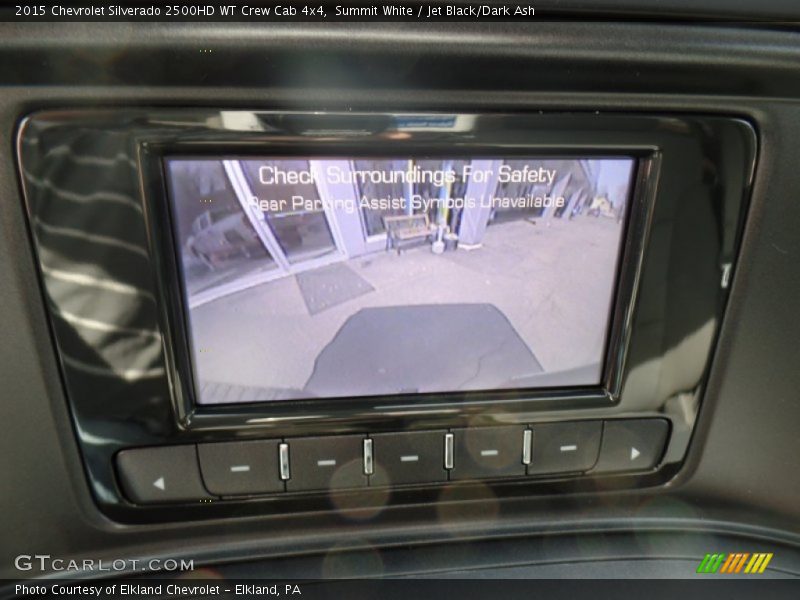 Summit White / Jet Black/Dark Ash 2015 Chevrolet Silverado 2500HD WT Crew Cab 4x4