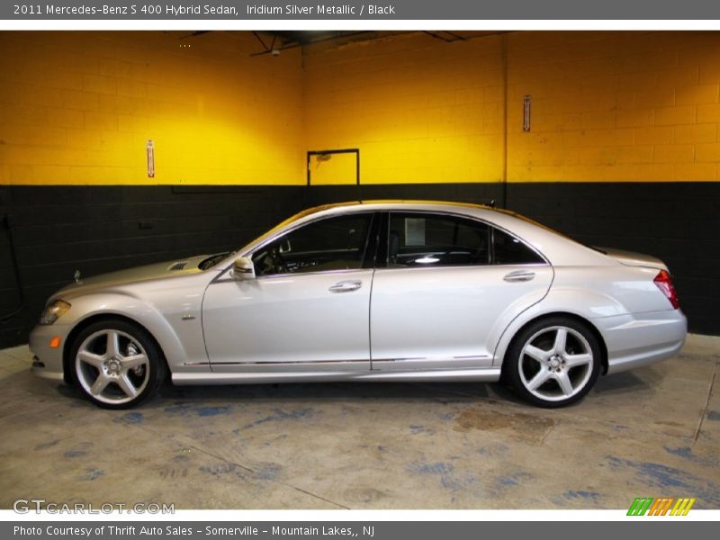 Iridium Silver Metallic / Black 2011 Mercedes-Benz S 400 Hybrid Sedan