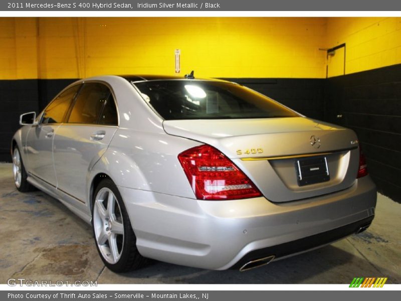 Iridium Silver Metallic / Black 2011 Mercedes-Benz S 400 Hybrid Sedan