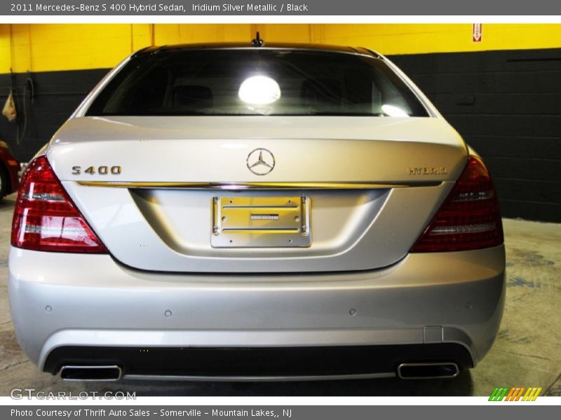 Iridium Silver Metallic / Black 2011 Mercedes-Benz S 400 Hybrid Sedan