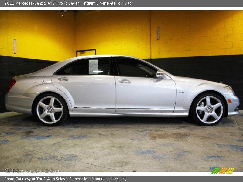Iridium Silver Metallic / Black 2011 Mercedes-Benz S 400 Hybrid Sedan