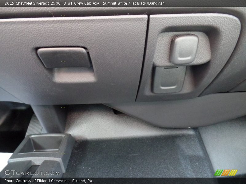 Summit White / Jet Black/Dark Ash 2015 Chevrolet Silverado 2500HD WT Crew Cab 4x4