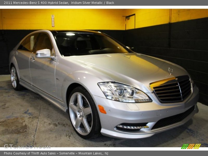 Iridium Silver Metallic / Black 2011 Mercedes-Benz S 400 Hybrid Sedan