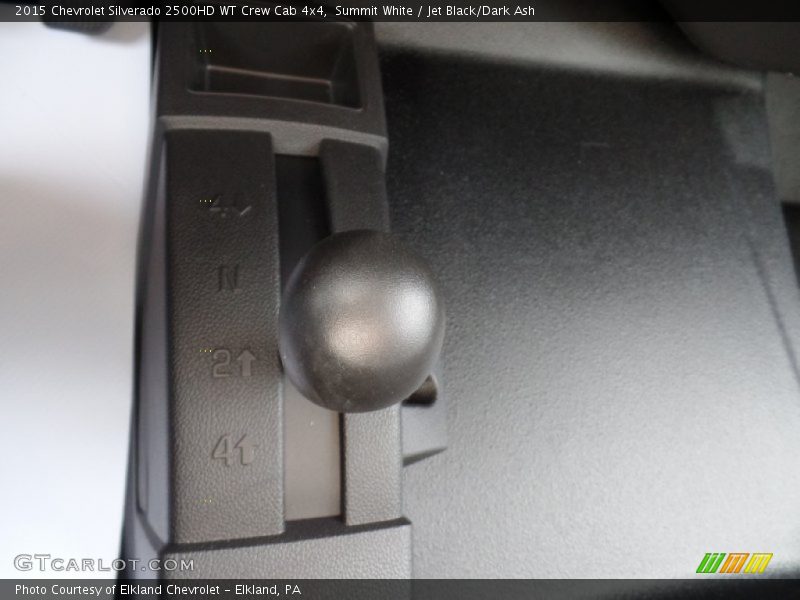 Summit White / Jet Black/Dark Ash 2015 Chevrolet Silverado 2500HD WT Crew Cab 4x4