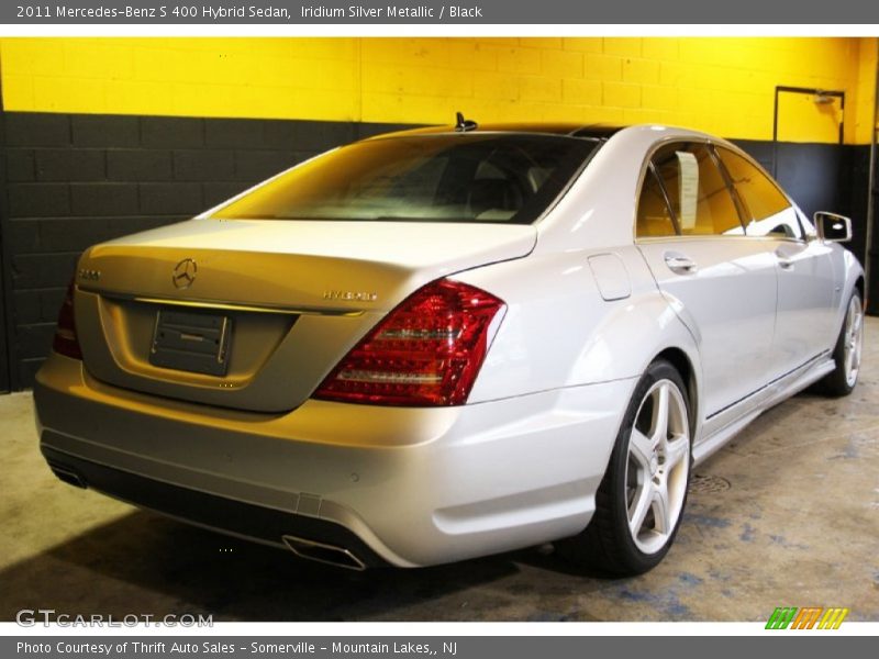 Iridium Silver Metallic / Black 2011 Mercedes-Benz S 400 Hybrid Sedan