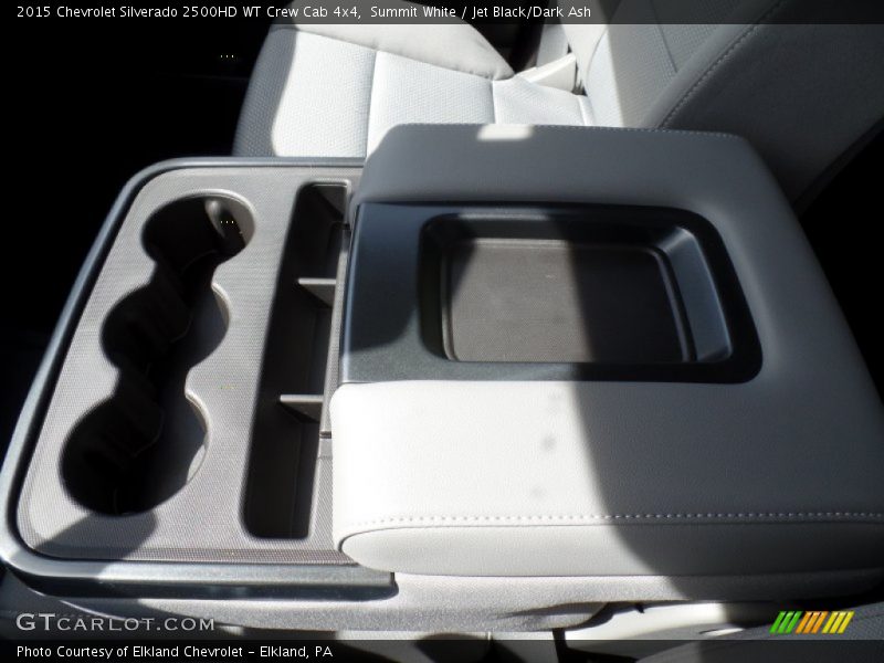 Summit White / Jet Black/Dark Ash 2015 Chevrolet Silverado 2500HD WT Crew Cab 4x4
