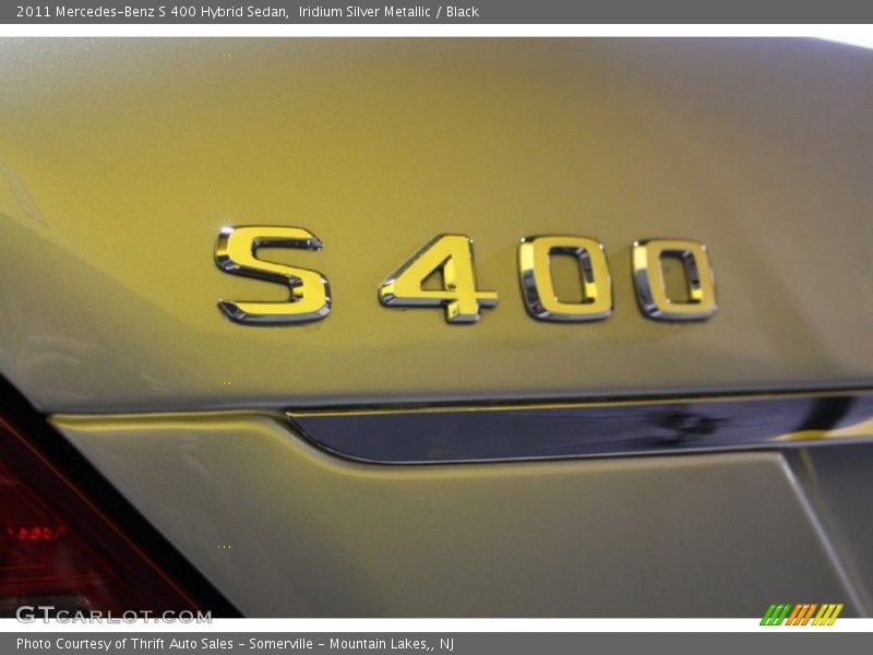 Iridium Silver Metallic / Black 2011 Mercedes-Benz S 400 Hybrid Sedan
