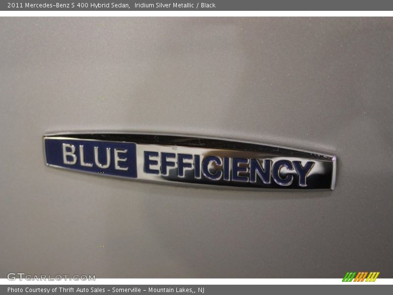 Iridium Silver Metallic / Black 2011 Mercedes-Benz S 400 Hybrid Sedan