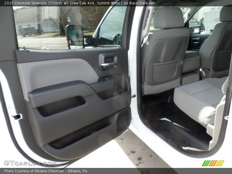 Summit White / Jet Black/Dark Ash 2015 Chevrolet Silverado 2500HD WT Crew Cab 4x4