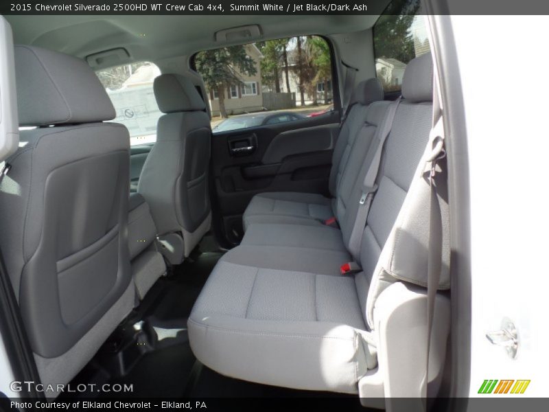 Summit White / Jet Black/Dark Ash 2015 Chevrolet Silverado 2500HD WT Crew Cab 4x4