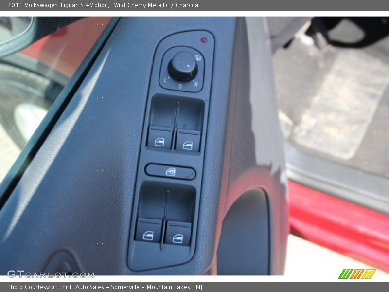 Wild Cherry Metallic / Charcoal 2011 Volkswagen Tiguan S 4Motion