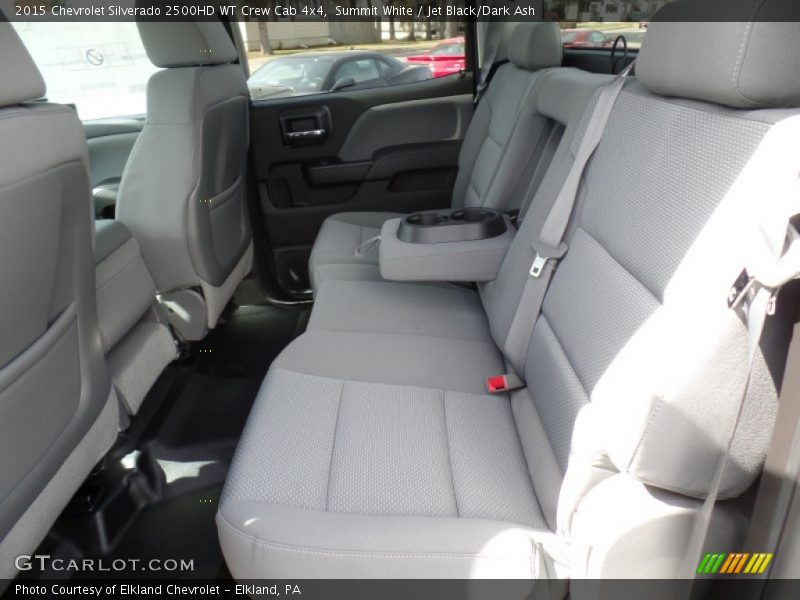 Summit White / Jet Black/Dark Ash 2015 Chevrolet Silverado 2500HD WT Crew Cab 4x4
