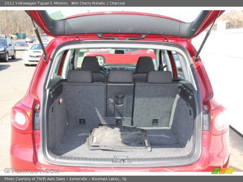 Wild Cherry Metallic / Charcoal 2011 Volkswagen Tiguan S 4Motion