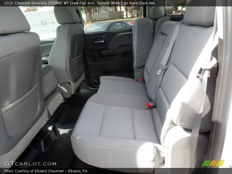 Summit White / Jet Black/Dark Ash 2015 Chevrolet Silverado 2500HD WT Crew Cab 4x4