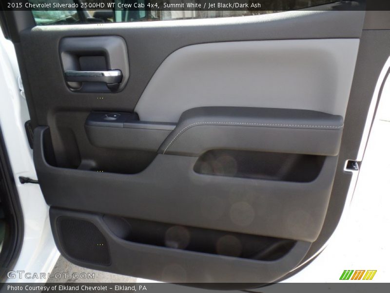 Summit White / Jet Black/Dark Ash 2015 Chevrolet Silverado 2500HD WT Crew Cab 4x4