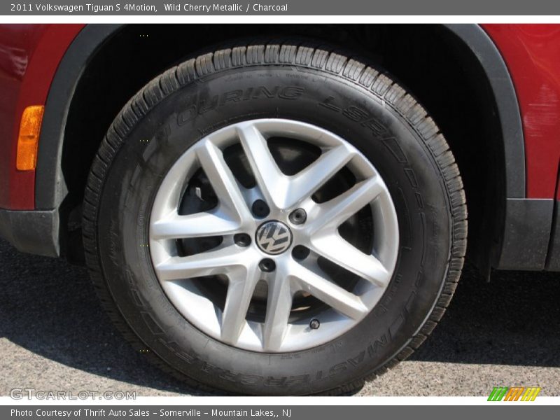 Wild Cherry Metallic / Charcoal 2011 Volkswagen Tiguan S 4Motion