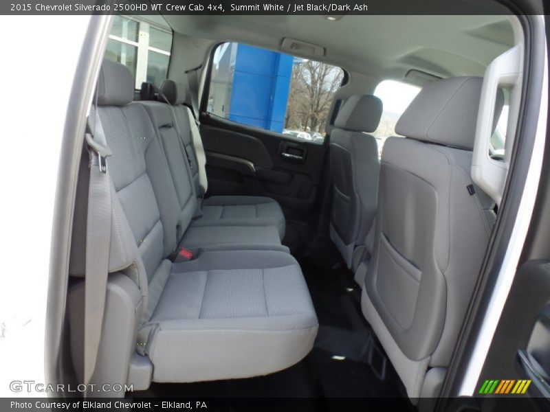 Summit White / Jet Black/Dark Ash 2015 Chevrolet Silverado 2500HD WT Crew Cab 4x4