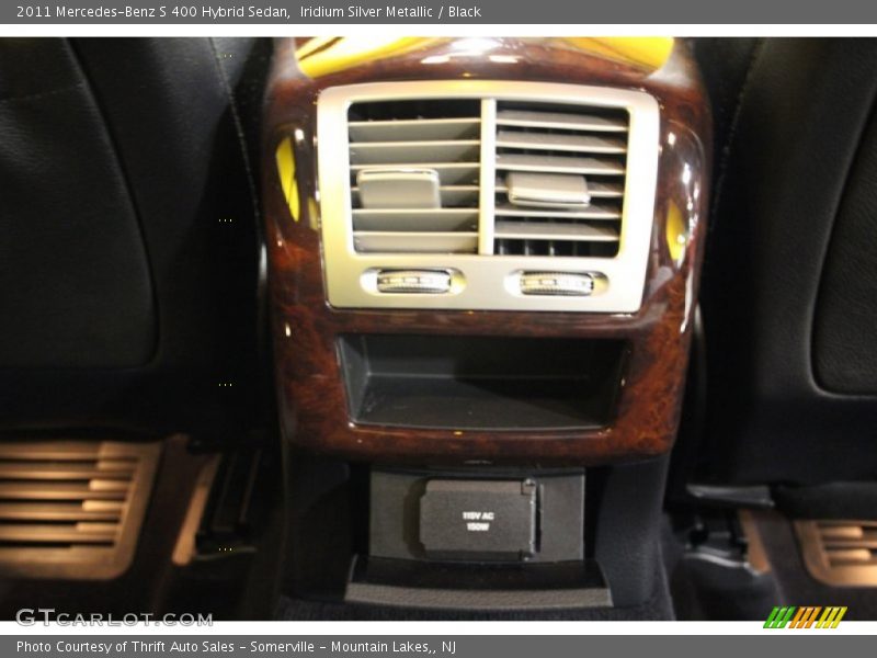 Iridium Silver Metallic / Black 2011 Mercedes-Benz S 400 Hybrid Sedan