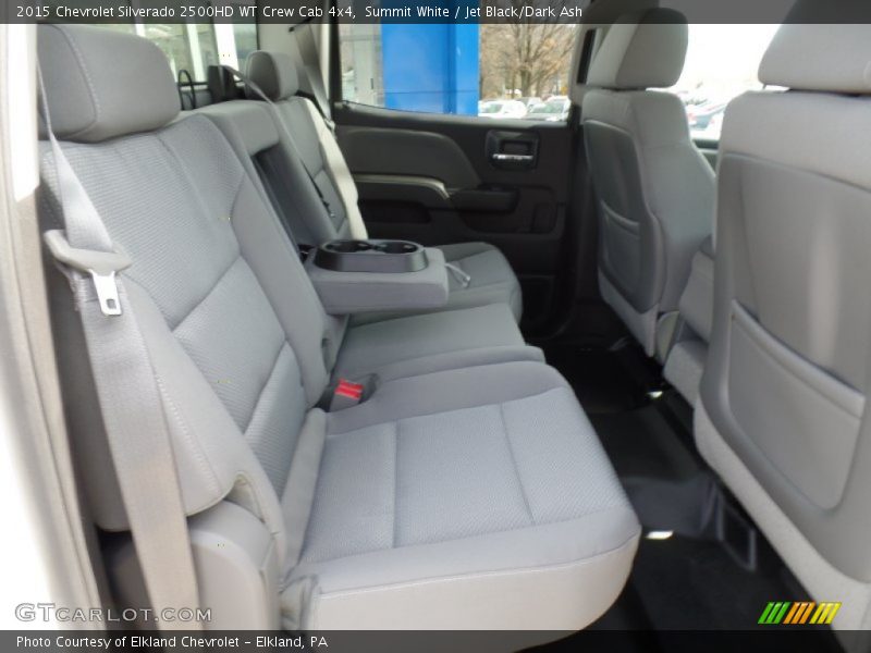 Summit White / Jet Black/Dark Ash 2015 Chevrolet Silverado 2500HD WT Crew Cab 4x4