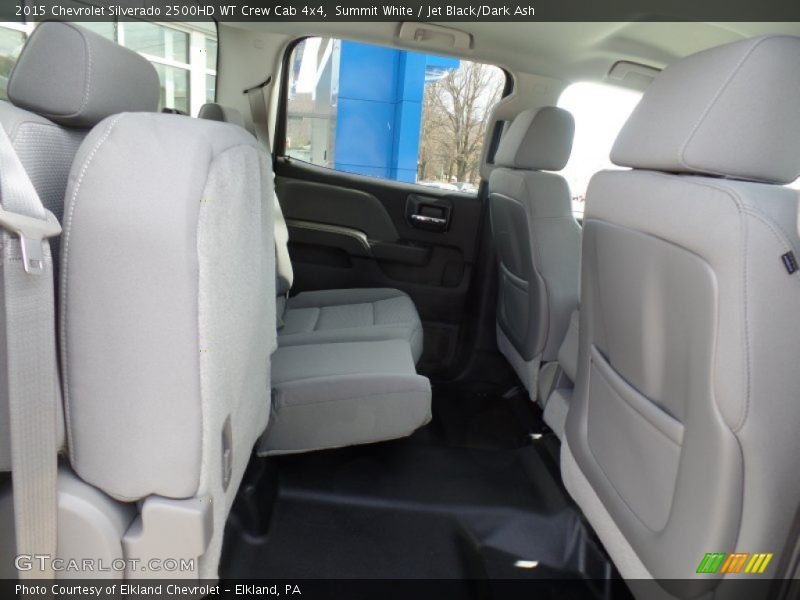 Summit White / Jet Black/Dark Ash 2015 Chevrolet Silverado 2500HD WT Crew Cab 4x4