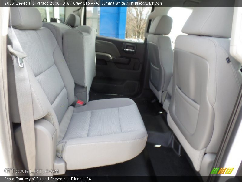 Summit White / Jet Black/Dark Ash 2015 Chevrolet Silverado 2500HD WT Crew Cab 4x4