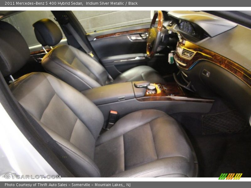 Iridium Silver Metallic / Black 2011 Mercedes-Benz S 400 Hybrid Sedan