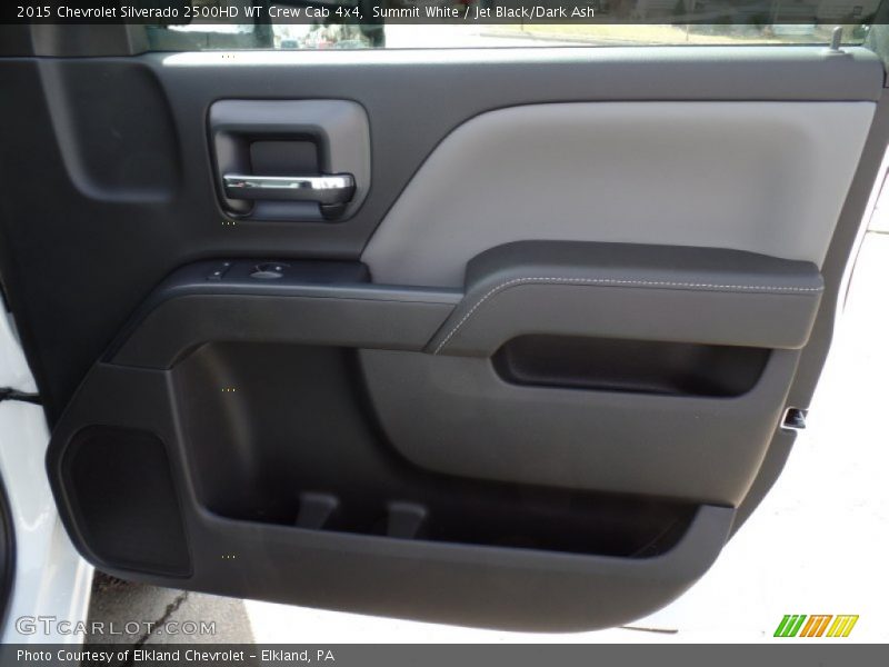 Summit White / Jet Black/Dark Ash 2015 Chevrolet Silverado 2500HD WT Crew Cab 4x4