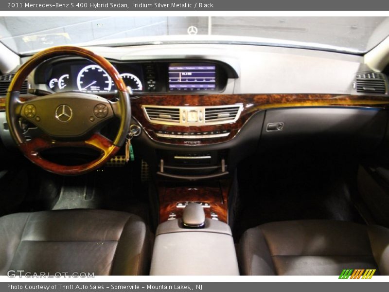 Iridium Silver Metallic / Black 2011 Mercedes-Benz S 400 Hybrid Sedan