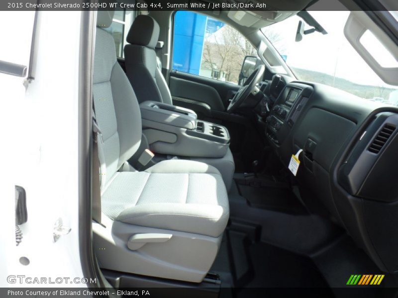 Summit White / Jet Black/Dark Ash 2015 Chevrolet Silverado 2500HD WT Crew Cab 4x4