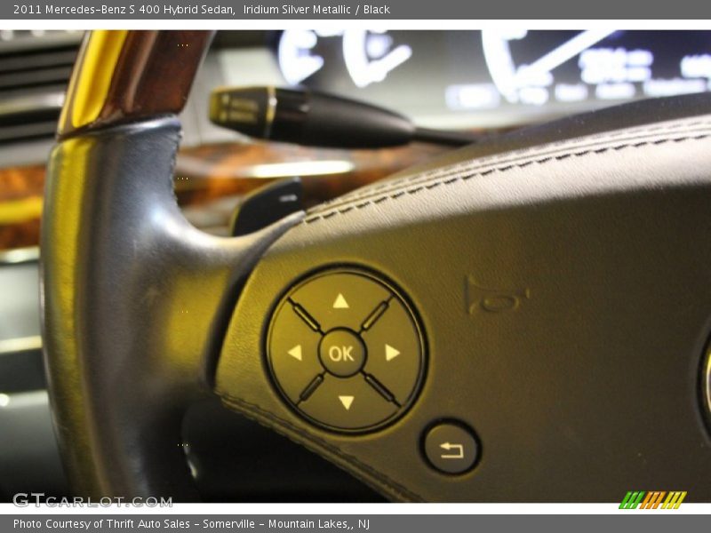 Iridium Silver Metallic / Black 2011 Mercedes-Benz S 400 Hybrid Sedan