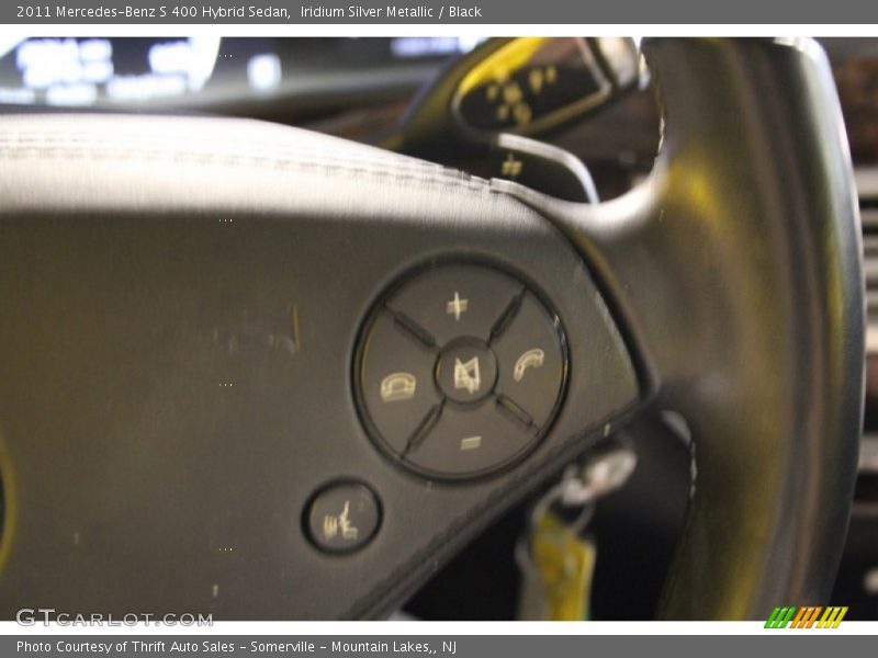 Iridium Silver Metallic / Black 2011 Mercedes-Benz S 400 Hybrid Sedan