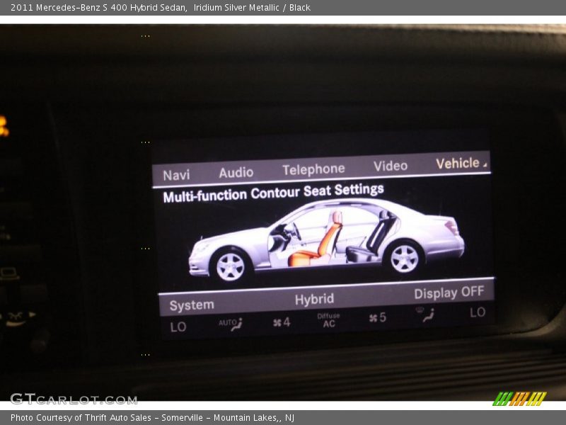 Iridium Silver Metallic / Black 2011 Mercedes-Benz S 400 Hybrid Sedan