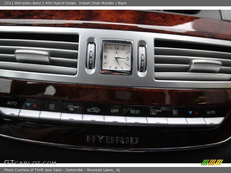 Iridium Silver Metallic / Black 2011 Mercedes-Benz S 400 Hybrid Sedan
