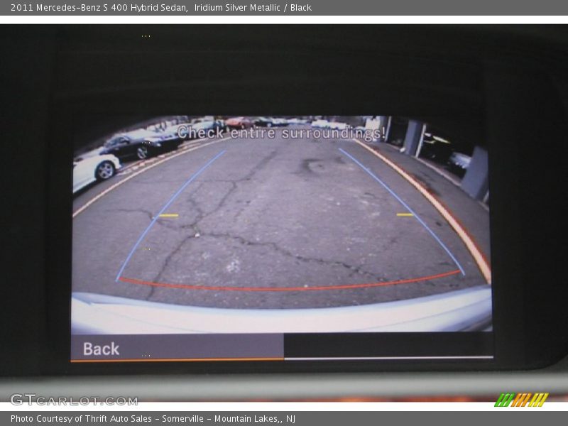 Iridium Silver Metallic / Black 2011 Mercedes-Benz S 400 Hybrid Sedan