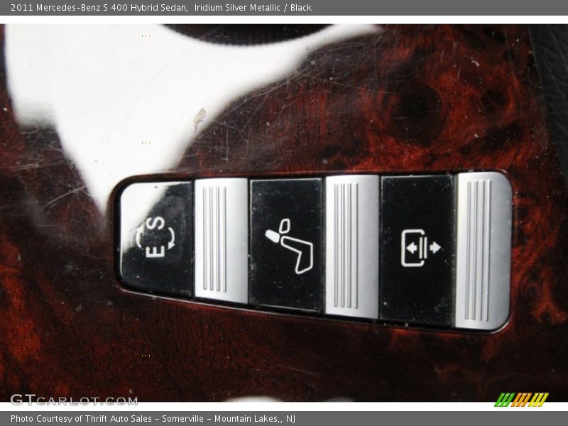 Iridium Silver Metallic / Black 2011 Mercedes-Benz S 400 Hybrid Sedan